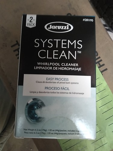 Jacuzzi systems clean - jacuzzi,